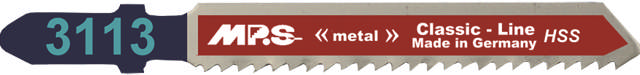 Sticksågsblad 3113 - 5 st., 75 mm HSS 12 tpi