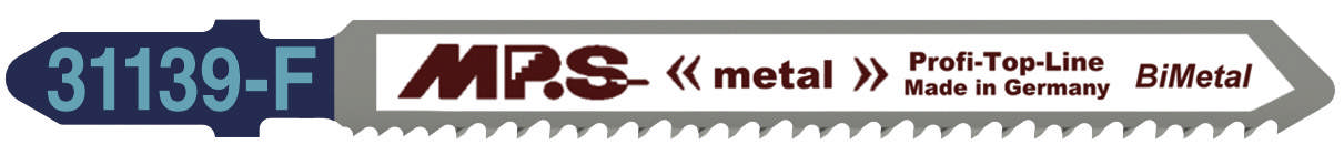 Sticksågsblad 31139F - 5 st., 90 mm BiM 11-13tpi