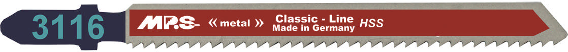 Sticksågsblad 3116 - 5 st., 100 mm HSS 12 tpi