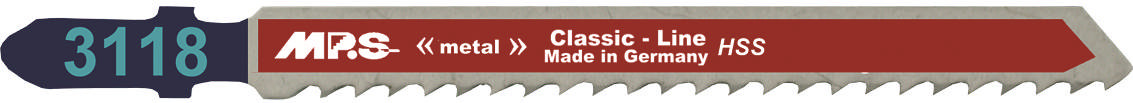 Sticksågsblad 3118 - 2 st., 100 mm HSS 8 tpi