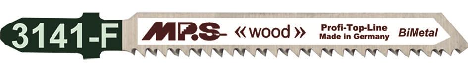 Sticksågsblad 3141F 2 st., 80 mm BiM 13tpi