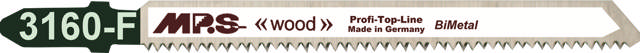 Sticksågsblad 3160F - 2 st., 100 mm BiM 17tpi