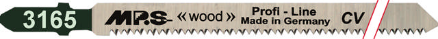 Sticksågsblad 3165 - 5 st., 132 mm CrV 17 tpi