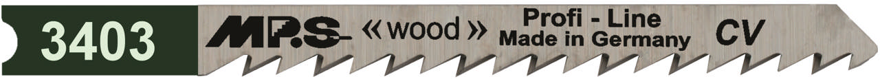 Sticksågsblad 3403, 2 st. 100 mm CrV 6 tpi