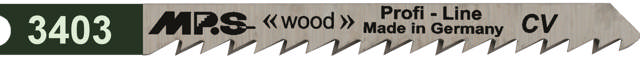 Sticksågsblad 3403, 5 st. 100 mm CrV 6 tpi