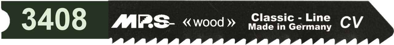 Sticksågsblad 3408 - 2 st., 75 mm CrV 12 tpi