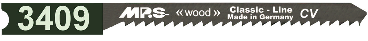 Sticksågsblad 3409 - 2 st., 75 mm CrV 12 tpi