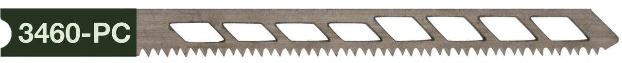 Sticksågsblad 3460-PC, 5 st. 100 mm CrV 17 tpi