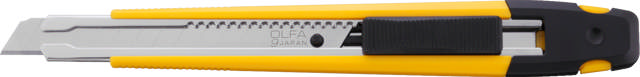 A-1 Kniv med 3 brytblad - 9 mm