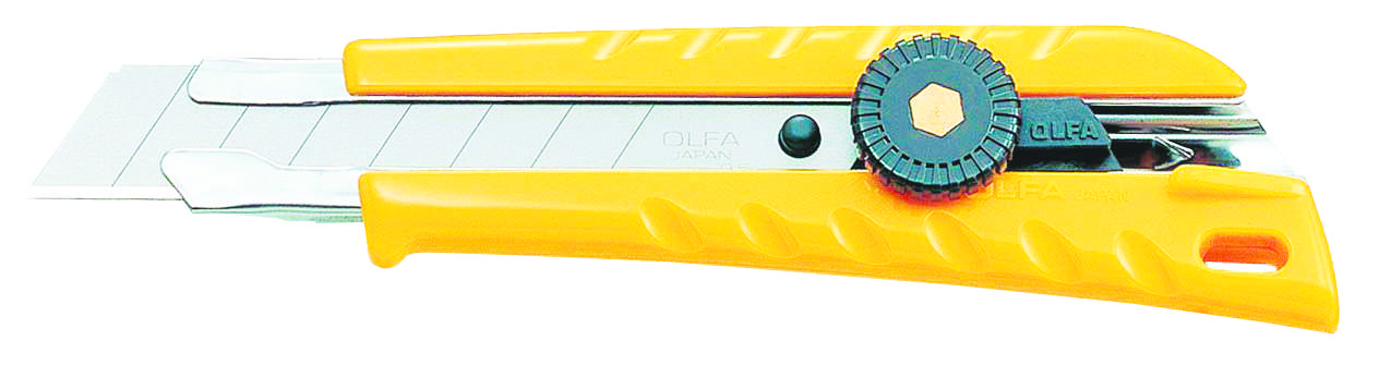 L-1 Kniv m/ brytblad 18m green
