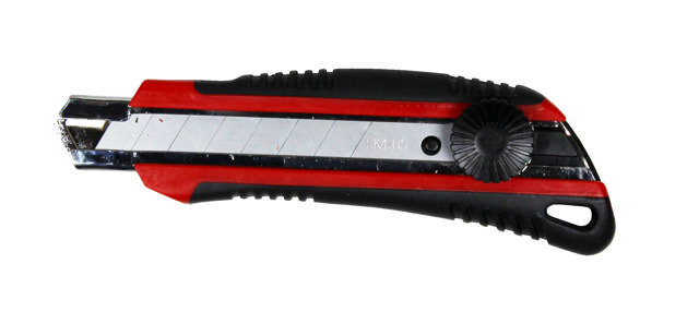 Brytblad kniv 18 mm m/skruelås