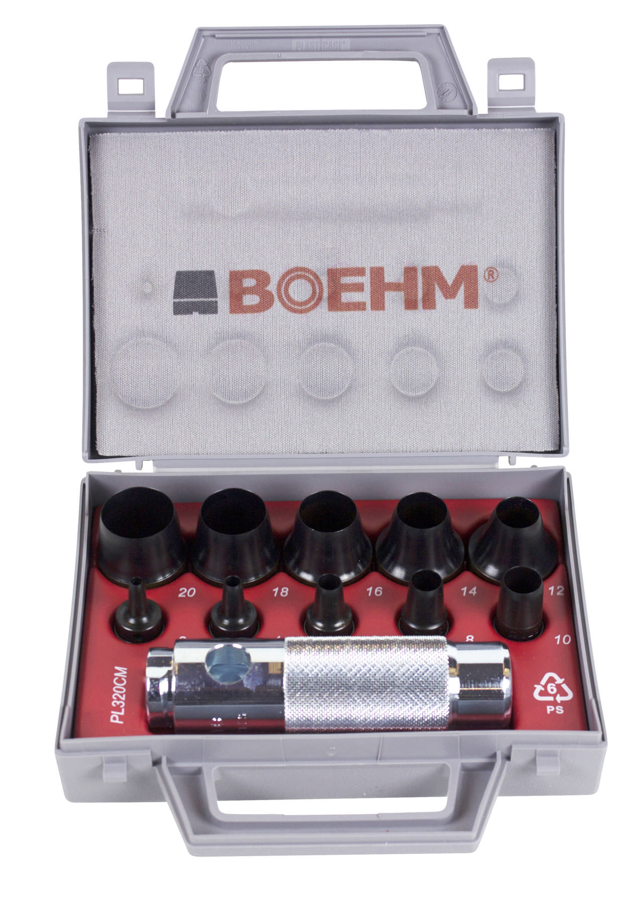 JLB 320 Huggpipesats 11 delar