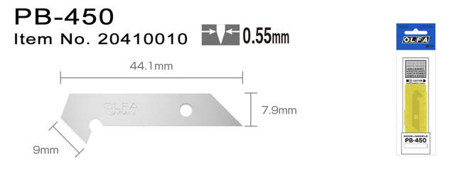 PB-450 Knivblad för PC-S
