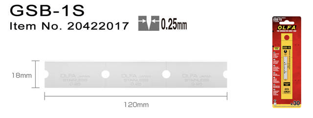 GSB1S blade t skraber GSR1