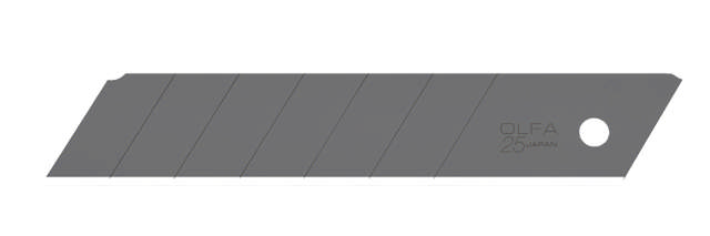 HBB-5B Brytblad 25 mm svarta