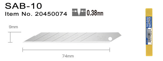 SAB-10 Knivblad f/ SAC-1