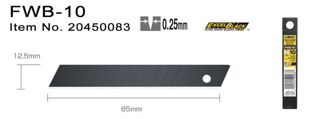 FWB-10 Knivblad 12,5 mm