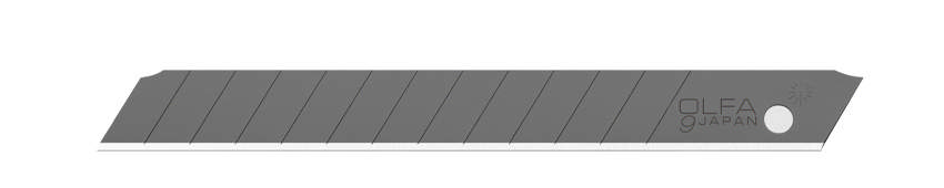 ABB-10B Bræk-af-knivblade 9 mm