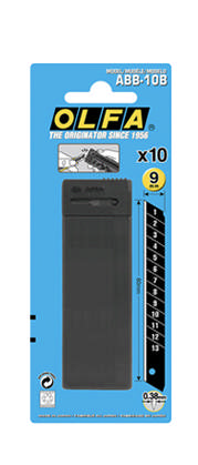 ABB-10B Brytblad 9 mm svarta