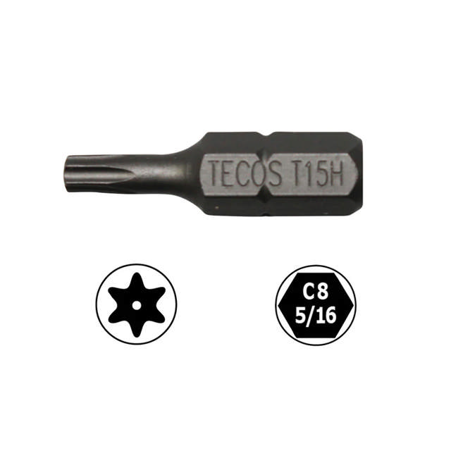 S2 bits TORX med hul