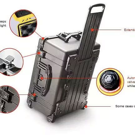 Tilbehør til Peli protector case