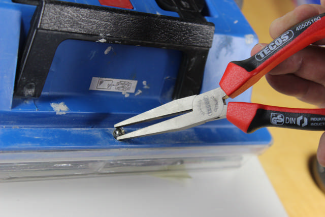 Flacktång 160 mm 2 komponentshandtag