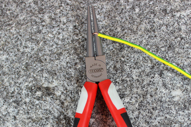 Rundtag 160 mm 3 komponentshandtag