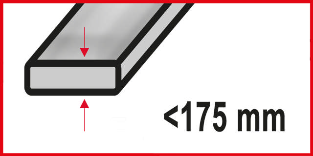 Tigersågsblad 4084 - 2 st., 230 mm HM grit50 tpi