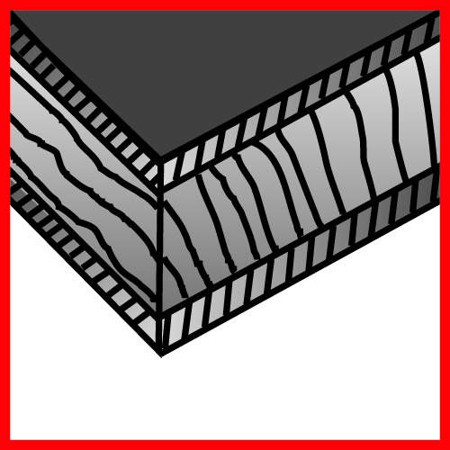 Sticksågsblad 3105 - 100 st., 100 mm CrV 6 tpi