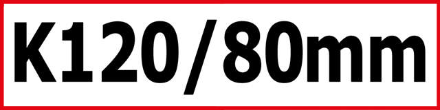 slippapper 3922 - 5 st., 80 mm