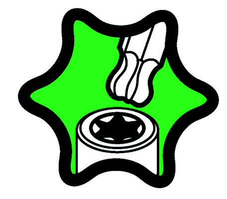 PHTSX8 Torxmejselsats ProHold