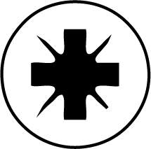 Skruvmejselset 6dl Rak/PH/PZ