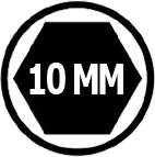 Bits Ribe M12 x 30 mm x 10 mm