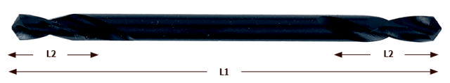 HSS-G Nitborr - 4,8 × 58 mm - 10 st.