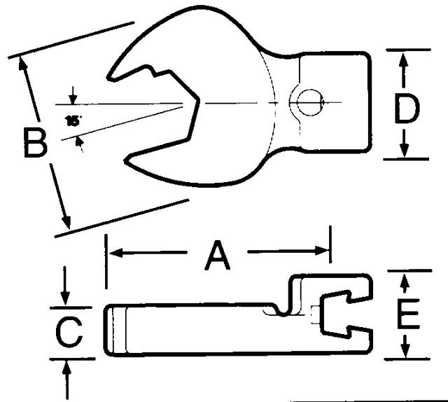 Gaffelskraldenøgle ROE 10mm