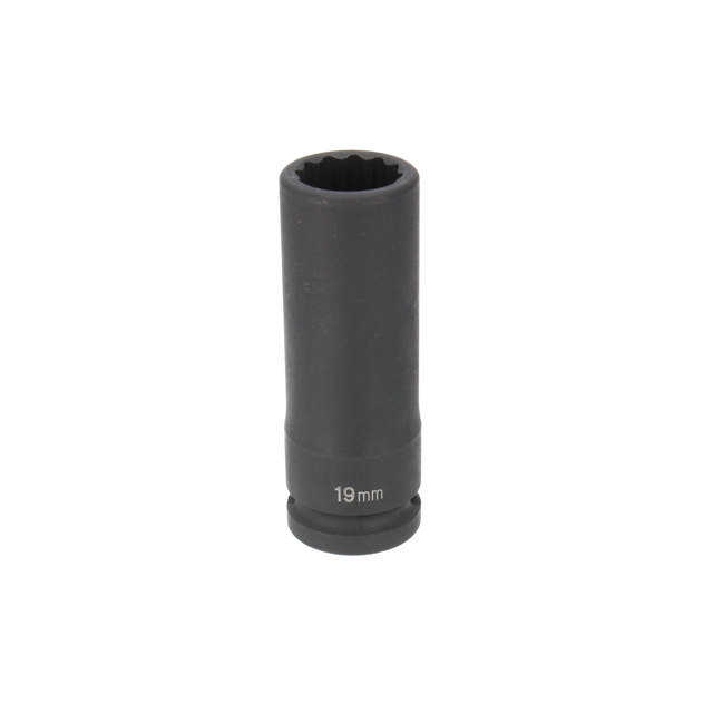 Krafthylsor 12-kant, Lång - 19 × 83 mm × 1/2
