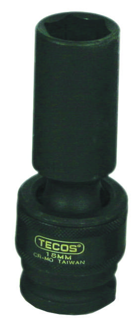 Krafthylsa lång 14 mm x 90 mm x 1/2