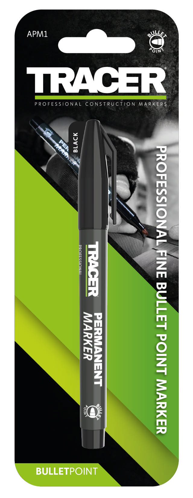 Markeringspenna - svart