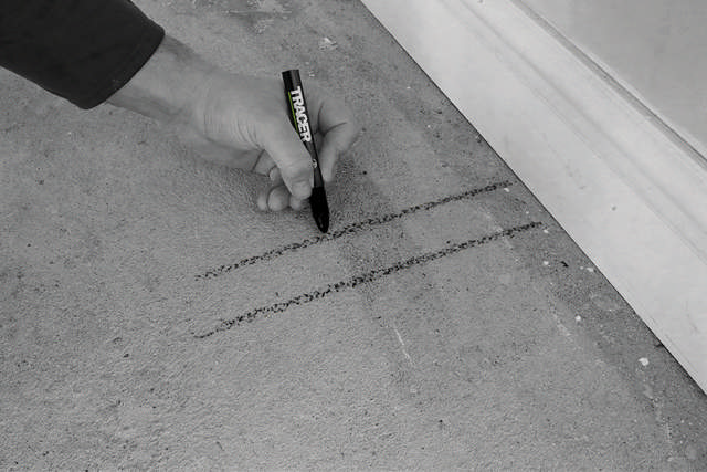 Märkpenna krita - svart, 12 st