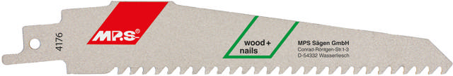 Tigersågsblad 4176 - 1 st., 150 mm HM 6 tpi