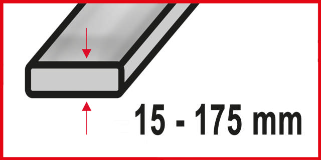 Tigersågsblad 4032 - 5 st., 230 mm CrV 4 tpi