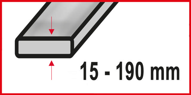 Tigersågsblad 4052 - 5 st., 240 mm CrV 4-5 tpi
