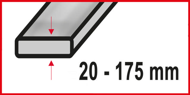 Tigersågsblad 4022 - 100 st., 230 mm CrV 3 tpi