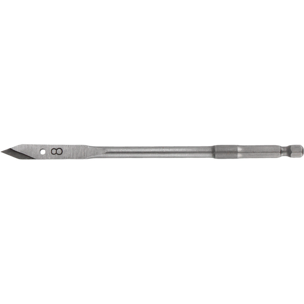 Flatborr 8 x 152 mm