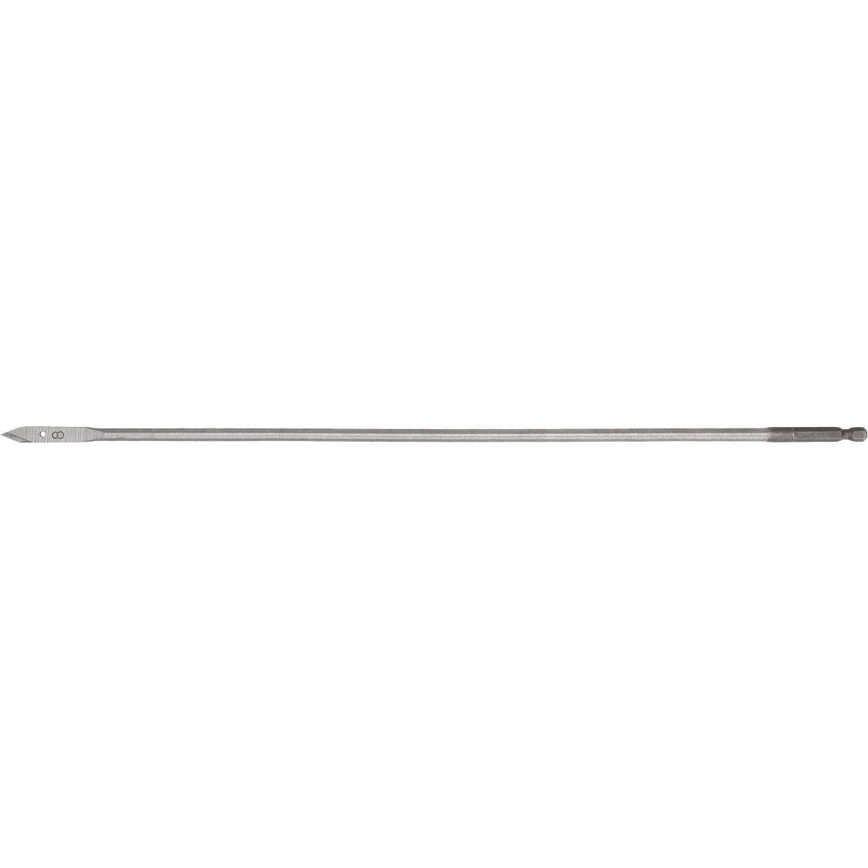 Flatborr 8 x 400 mm